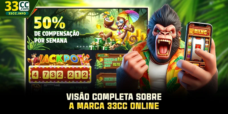 Visão completa sobre a marca 33CC online