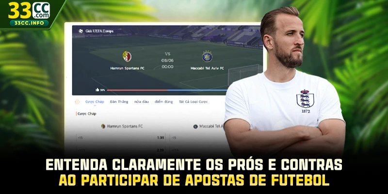 Entenda claramente os prós e contras ao participar de apostas de futebol